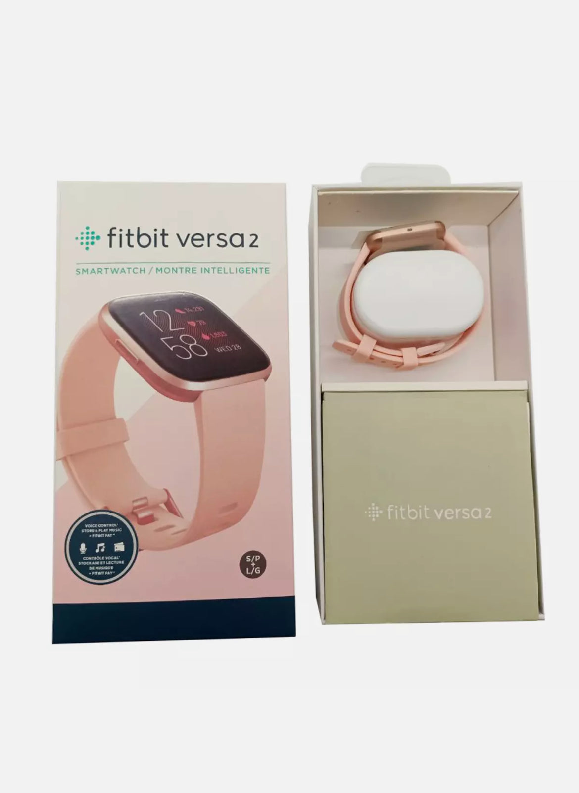 NEW Fitbit Versa 2 Smartwatch | Fitness & Health Tracker | S+L Bands | Premium Edition