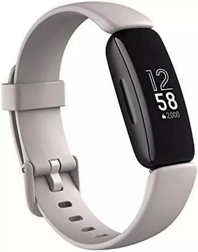 Brand New Fitbit Inspire 2 – Smart Health & Fitness Tracker | Heart Rate + Steps + Sleep Monitor | Lunar White | Fast Shipping